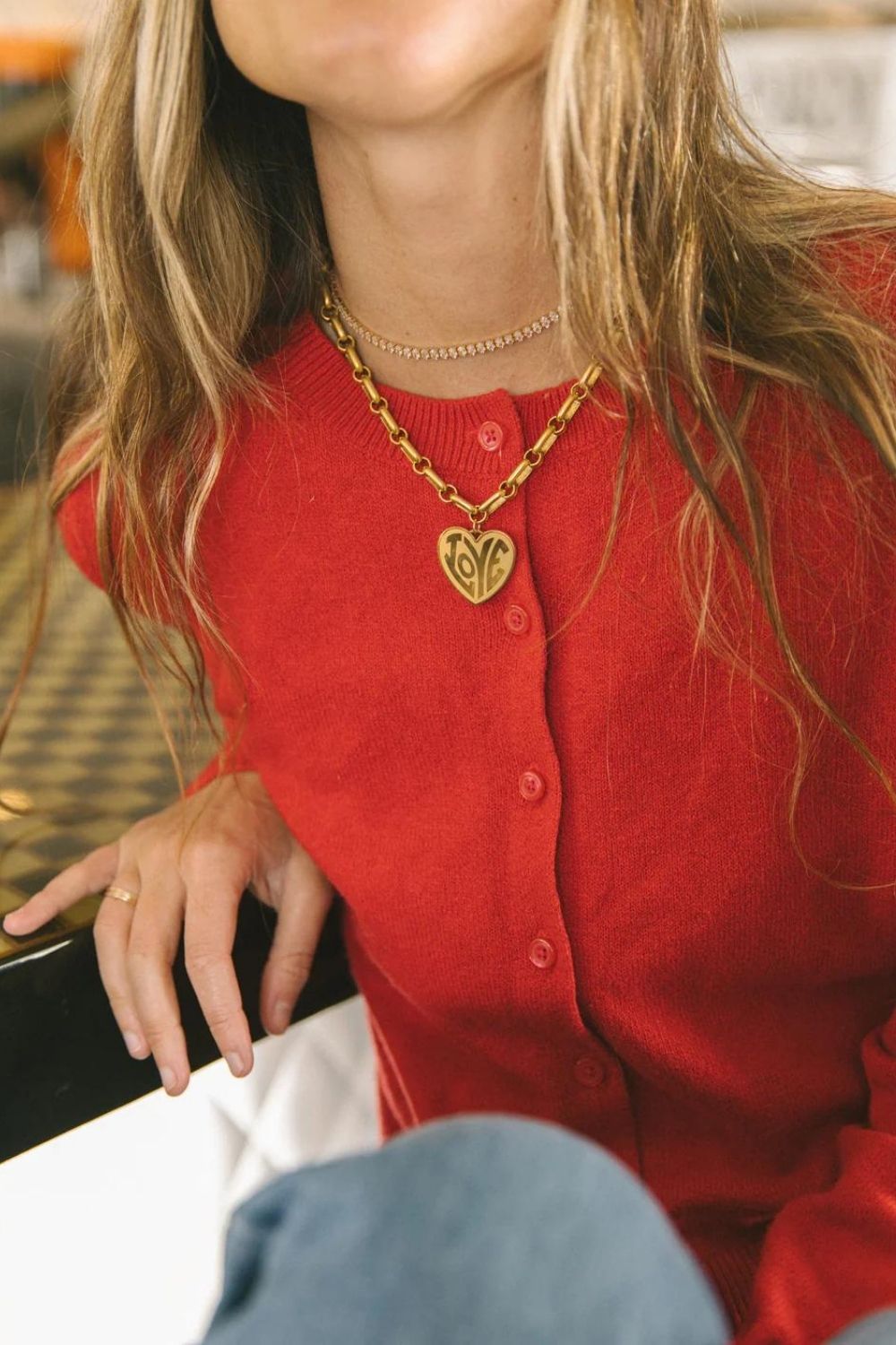 Retro Love Necklace