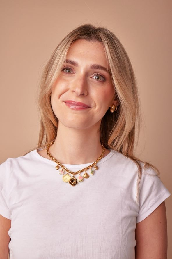 Floral Charm Necklace